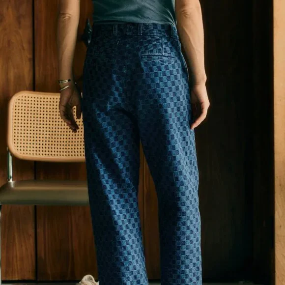 Imogene & Willie - Logan Washed Indigo Check Jean - Size 29 - Picture 4 of 14